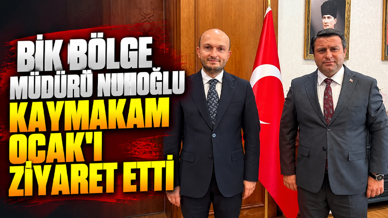 Basın İlan Kurumu Trabzon Bölge Müdürü Ali Nuhoğlu, Yomra Kaymakamı