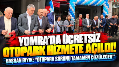 Yomra Belediyesi tarafından hizmet binasının altında oluşturulan 60-70 araç kapasiteli